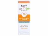 EUCERIN Sun Oil Control tinted Creme LSF 50+ hell 50 ml