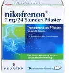 NIKOFRENON 7 mg/24 Stunden Pflaster transdermal 28 St.
