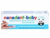 NENEDENT-baby Zahncreme ohne Fluorid Zahnpflegeset 20 ml