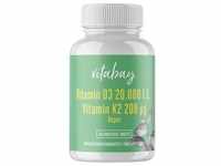 VITAMIN D3 DEPOT 20.000 I.E.+Vitamin K2 200 μg Tab 180 St.