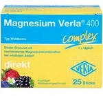 MAGNESIUM VERLA 400 Waldbeere Direkt-Granulat 25 St.
