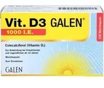 VIT. D3 GALEN 1000 I.E. Weichkapseln 100 St.