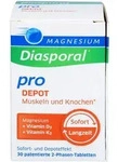 MAGNESIUM DIASPORAL pro+D3+K2 DEPOT Muskel+Kno.Tab 30 St.