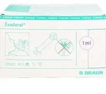 EXADORAL B.Braun orale Spritze 1 ml 100 St.