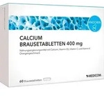 CALCIUM BRAUSETABLETTEN 400 mg 60 St.