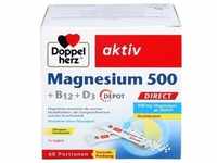 DOPPELHERZ Magnesium 500+B12+D3 Depot DIRECT Pell. 60 St.