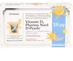VITAMIN D3 PHARMA Nord D-Pearls 38 &mu;g Kapseln 120 St.