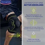 HANSAPLAST Sport Knie-Bandage Gr.M 1 St.