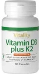 VITAMIN D3 5000 I.E. plus K2 200 &mu;g Kapseln 90 St.