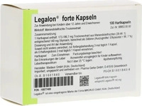 PZN-DE 10077400, Pharma Gerke Arzneimittelvertriebs LEGALON forte Hartkapseln 100