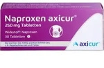 NAPROXEN axicur 250 mg Tabletten 30 St.