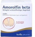 AMOROLFIN beta 50 mg/ml wirkstoffhalt.Nagellack 3 ml