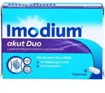 IMODIUM akut Duo 2 mg/125 mg Tabletten 6 St.