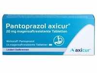 PANTOPRAZOL axicur 20 mg magensaftres.Tabletten 14 St.