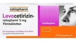 LEVOCETIRIZIN-ratiopharm 5 mg Filmtabletten 20 St.