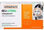 IBU-LYSIN-ratiopharm 293 mg Filmtabletten 10 St.