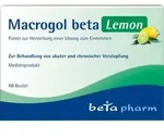 MACROGOL beta Lemon Plv.z.Her.e.Lsg.z.Einnehmen 10 St.