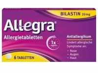ALLEGRA Allergietabletten 20 mg Tabletten 6 St.