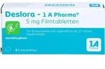 DESLORA-1A Pharma 5 mg Filmtabletten 6 St.