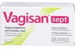 VAGISAN sept Vaginalz&auml;pfchen mit Povidon-Iod 10 St.