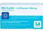 IBU-LYSIN 1A Pharma 400 mg Filmtabletten 20 St.
