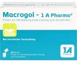 MACROGOL-1A Pharma Plv.z.Her.e.Lsg.z.Einnehmen 20 St.