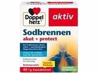DOPPELHERZ Sodbrennen akut+protect Kautabletten 40 St.