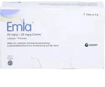 EMLA 25 mg/g + 25 mg/g Creme + 2 Tegaderm Pfl. 5 g