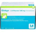 GINKGO-1A Pharma 240 mg Filmtabletten 120 St.