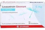 LEVOCETIRIZIN Glenmark 5 mg Filmtabletten 20 St.