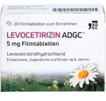 LEVOCETIRIZIN ADGC 5 mg Filmtabletten 20 St.