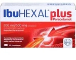 IBUHEXAL plus Paracetamol 200 mg/500 mg Filmtabl. 10 St.