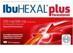 IBUHEXAL plus Paracetamol 200 mg/500 mg Filmtabl. 20 St.
