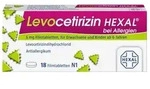 LEVOCETIRIZIN HEXAL bei Allergien 5 mg Filmtabl. 18 St.