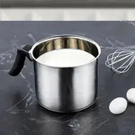 Haushalt International 21306 Milchtopf "Sylt" aus Edelstahl Ma&szlig;e: ca. &Oslash;: 14cm