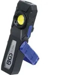 BGS 70051 COB LED Werkstattleuchte mit Magnet und Haken klappbar