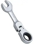 BGS 6915 Ratschenringmaulschl&uuml;ssel kurz abwinkelbar Schl&uuml;sseleite 15mm