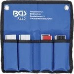 BGS 8442 Satz Schraubstock Schutzbacken aus Aluminium Breite 100mm 8 teilig