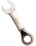 BGS 30716 Ratschenringmaulschl&uuml;ssel kurz umschaltbar SW 16mm