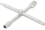 BGS 8448 Sanit&auml;r Kreuzschl&uuml;ssel mit 10 Funktionen