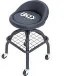BGS 70145 Werkstatt Stuhl Werkstattstuhl h&ouml;henverstellbar mit 4 Rollen...