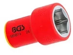 BGS 35879 VDE Steckschl&uuml;sseleinsatz Sechskant 10mm (3/8") SW 19mm