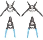 BGS 444 Satz Sprengringzangen / Zangen f&uuml;r kleine Sprengringe 80mm 4 teilig