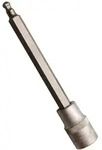 BGS 4258-7 Biteinsatz Innensechskant 7mm HX7 mit Kugelkopf L&auml;nge 140mm Antrieb