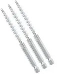 BGS 3078-9-N Nylonb&uuml;rste 9mm Antrieb Au&szlig;ensechskant 6,3mm (1/4") 3 teilig