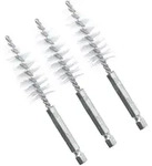BGS 3078-19-N Nylonb&uuml;rste 19mm Antrieb Au&szlig;ensechskant 6,3mm (1/4") 3 teilig