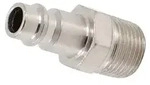BGS 3222-4 Druckluft Stecknippel Einsteckt&uuml;lle Einschrauben Au&szlig;engewinde 16,7mm