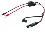 BGS 63506-1 Batteriepolklemmen mit Flachstecksicherung f&uuml;r Batterieladeger&auml;t 63506
