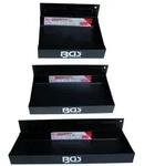 BGS 67150 Set Ablagen f&uuml;r Werkstattwagen magnetisch 3teilig 150 210 310mm