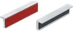 BGS 6799 Satz Schraubstock Schutzbacken aus Aluminium Breite 125mm mit